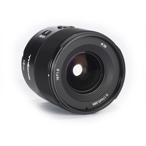 YONGNUO YN16mm F1.8S DA DSM APS-C AF/MF Wide-Angle Prime Lens for