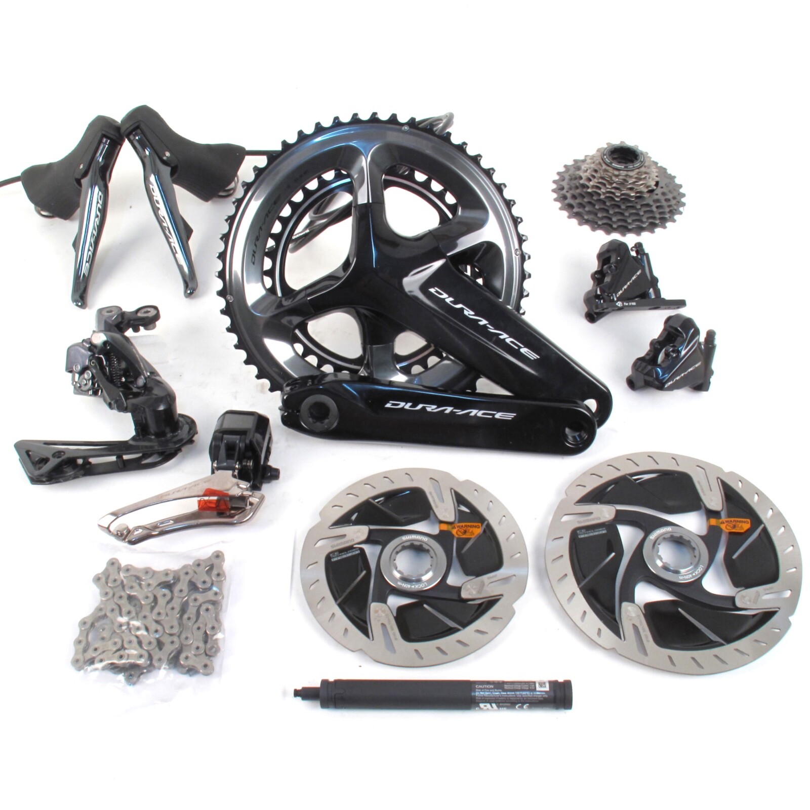 Shimano Dura-Ace R9270 Hydraulic Di2 Groupset NEW SEALED + Rotors