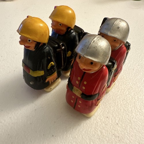 Vintage 1960's Marx Hap Hop Red & Blue Soldiers Ramp Walker