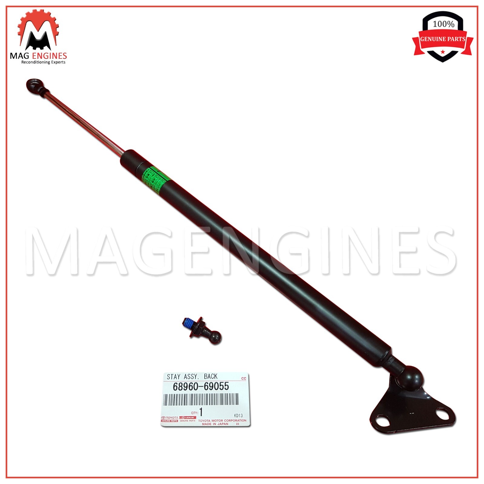 68960-69055 GENUINE OEM STAY ASSY, BACK DOOR, LH 6896069055 | eBay