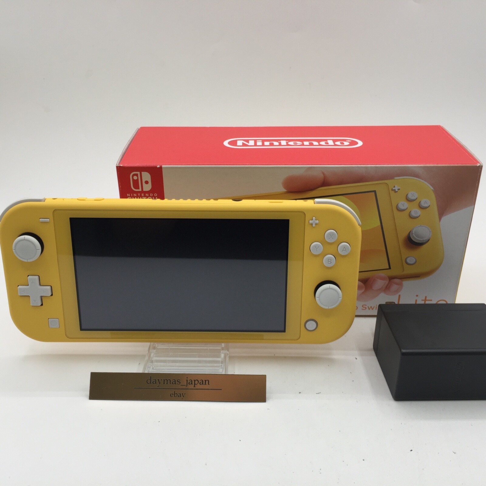 Excellent】Nintendo Switch Lite Yellow Console + Charger + Box