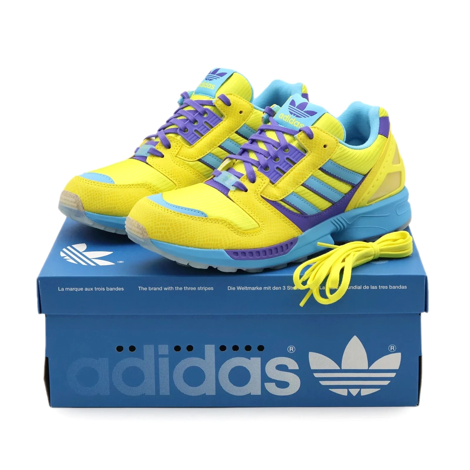 JQ2580 atmos G-SNK 10 adidas Originals ZX8000 Ura Lemon Peel Light