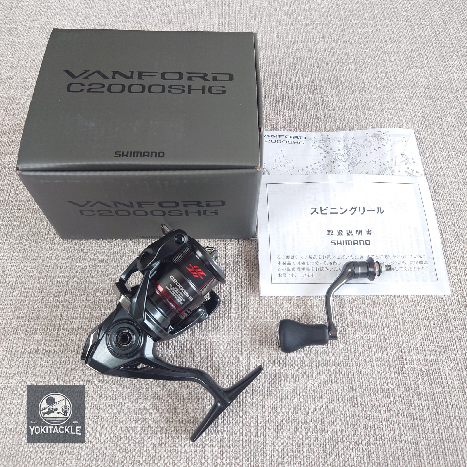 Shimano 24 VANFORD C2000SHG Spinning Reel shipping from JAPAN | eBay