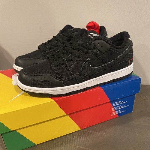 Size 8 - Nike Wasted Youth x Dunk SB Low Black Denim 194957803897