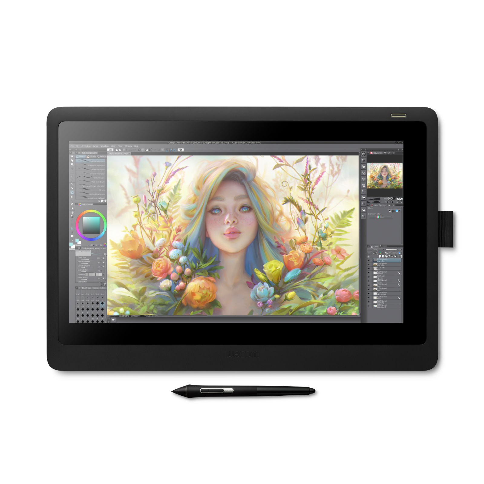 Wacom Cintiq 16 Drawing Tablet with Screen, New 753218986399| eBay