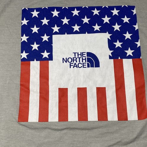 The North Face T Shirt Women's Large American Flag USA Logo | eBay