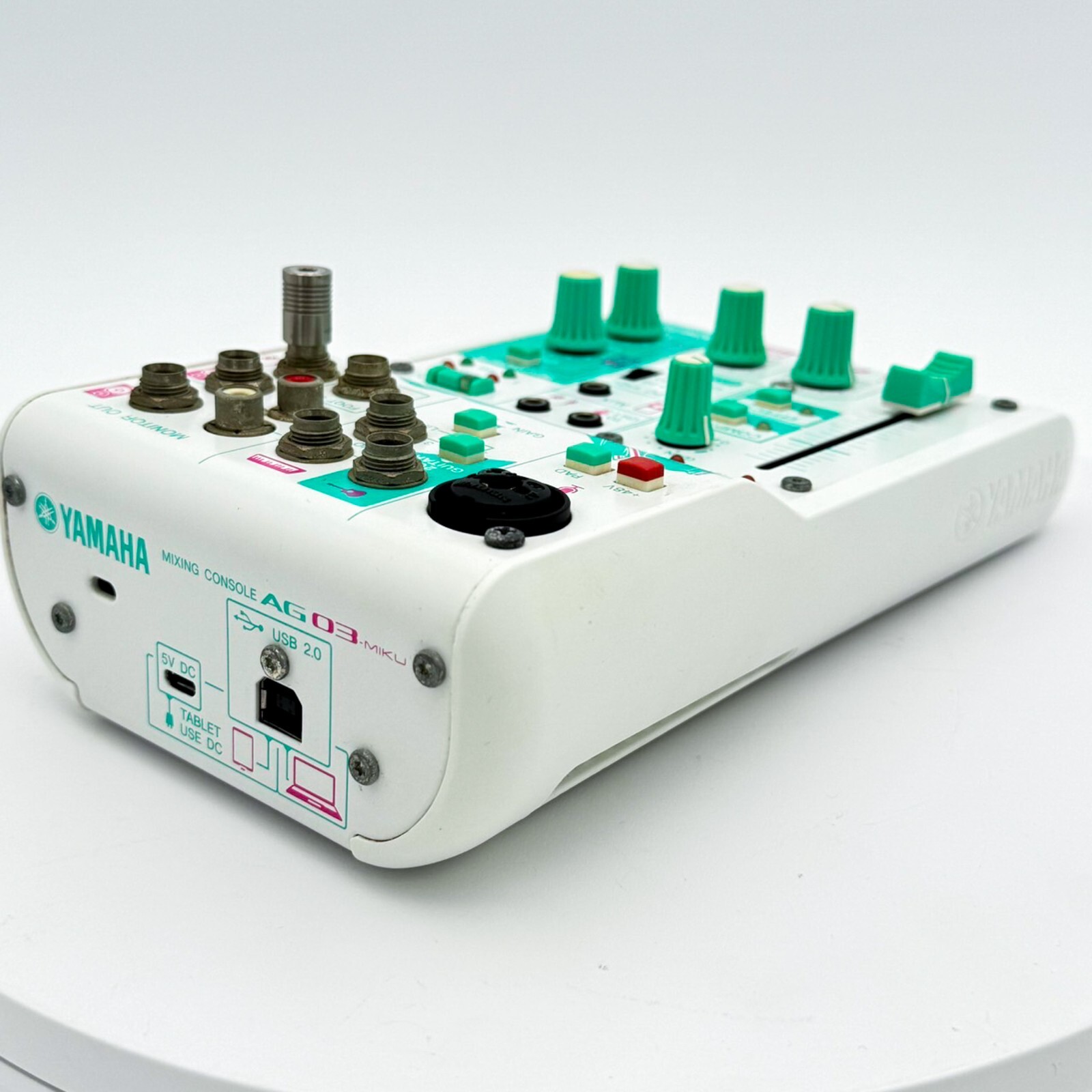 YAMAHA AG03-MIKU Hatsune Miku Webcasting Mixer 3-Channel USB Audio