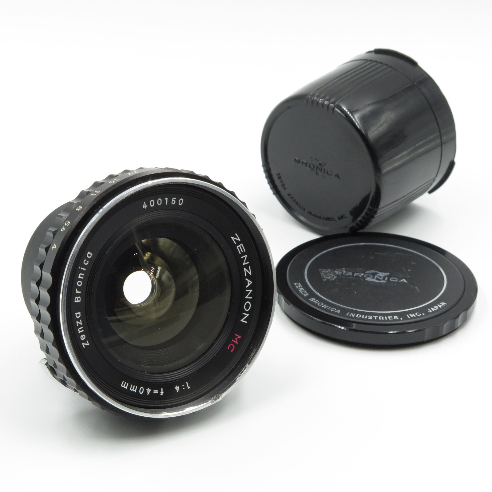 Zenza Bronica 40mm f4 Zenzanon MC Lens for S/S2 with Caps [RARE