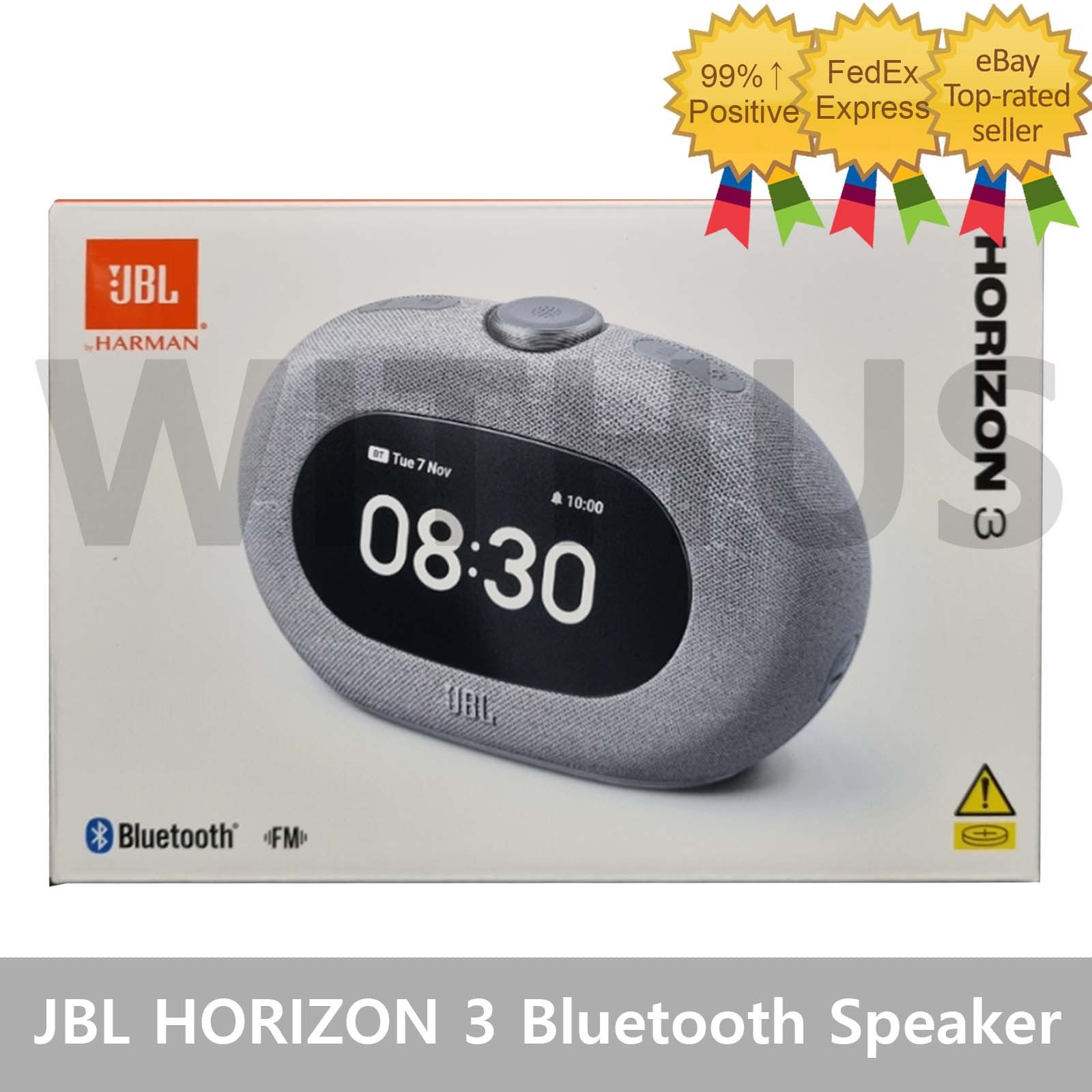JBL HORIZON 3 Bluetooth FM Radio & Alarm Clock Speaker
