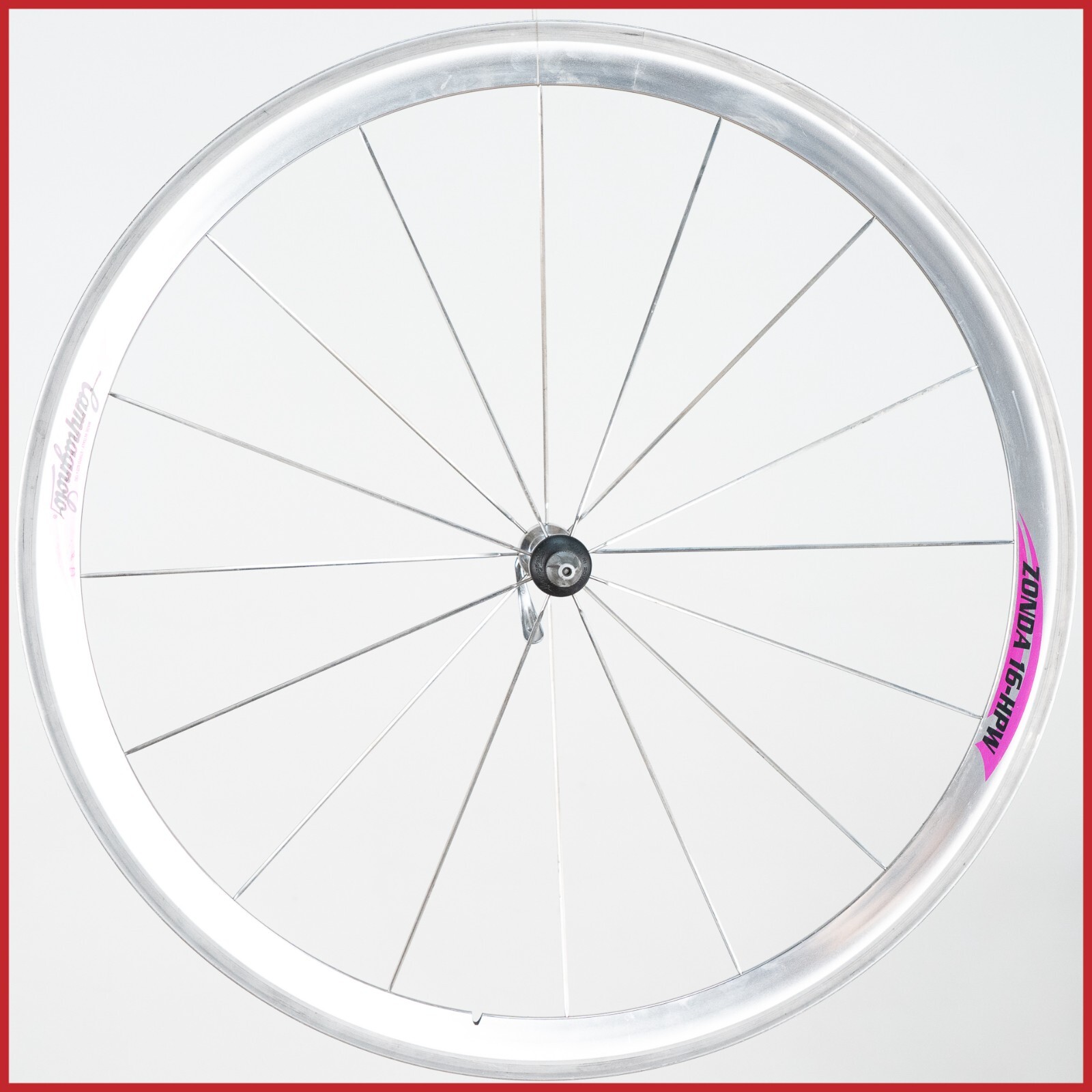 CAMPAGNOLO ZONDA 16-HPW 700C FRONT WHEEL CLINCHER VINTAGE OLD 28