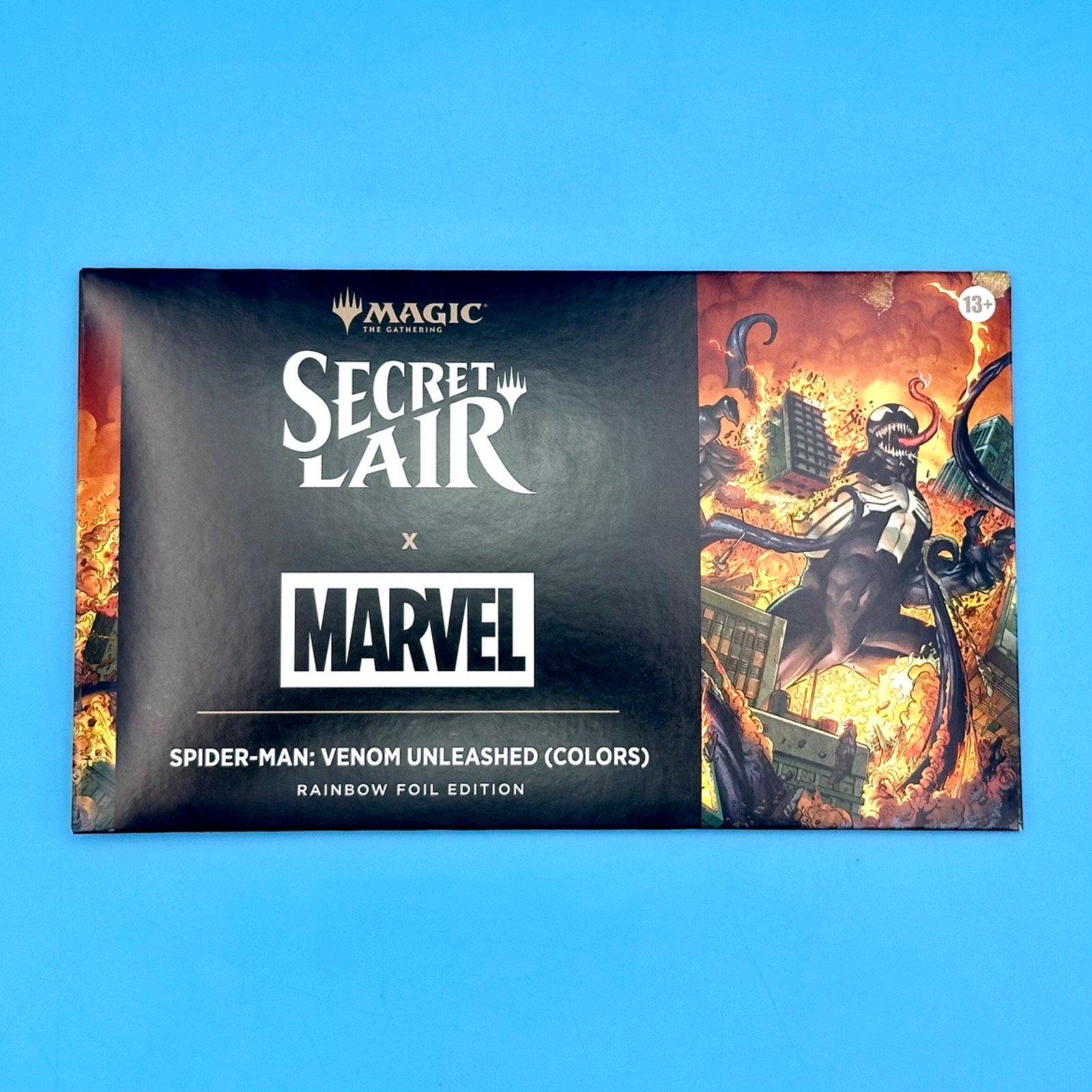 MTG Secret Lair Marvel Spider-Man Venom Unleashed Colors FOIL