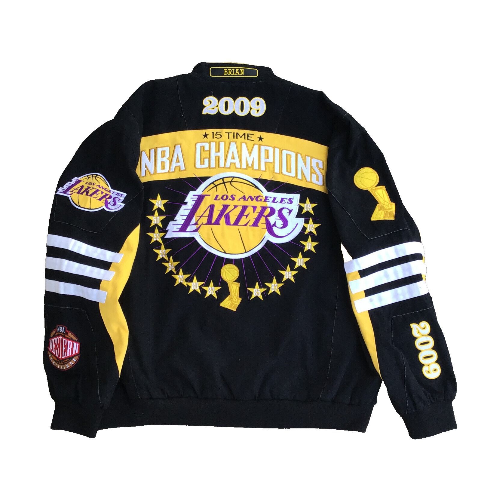 NBA Lakers バーシティジャケット(Jerome Tadashi様) NBA Lakers バー