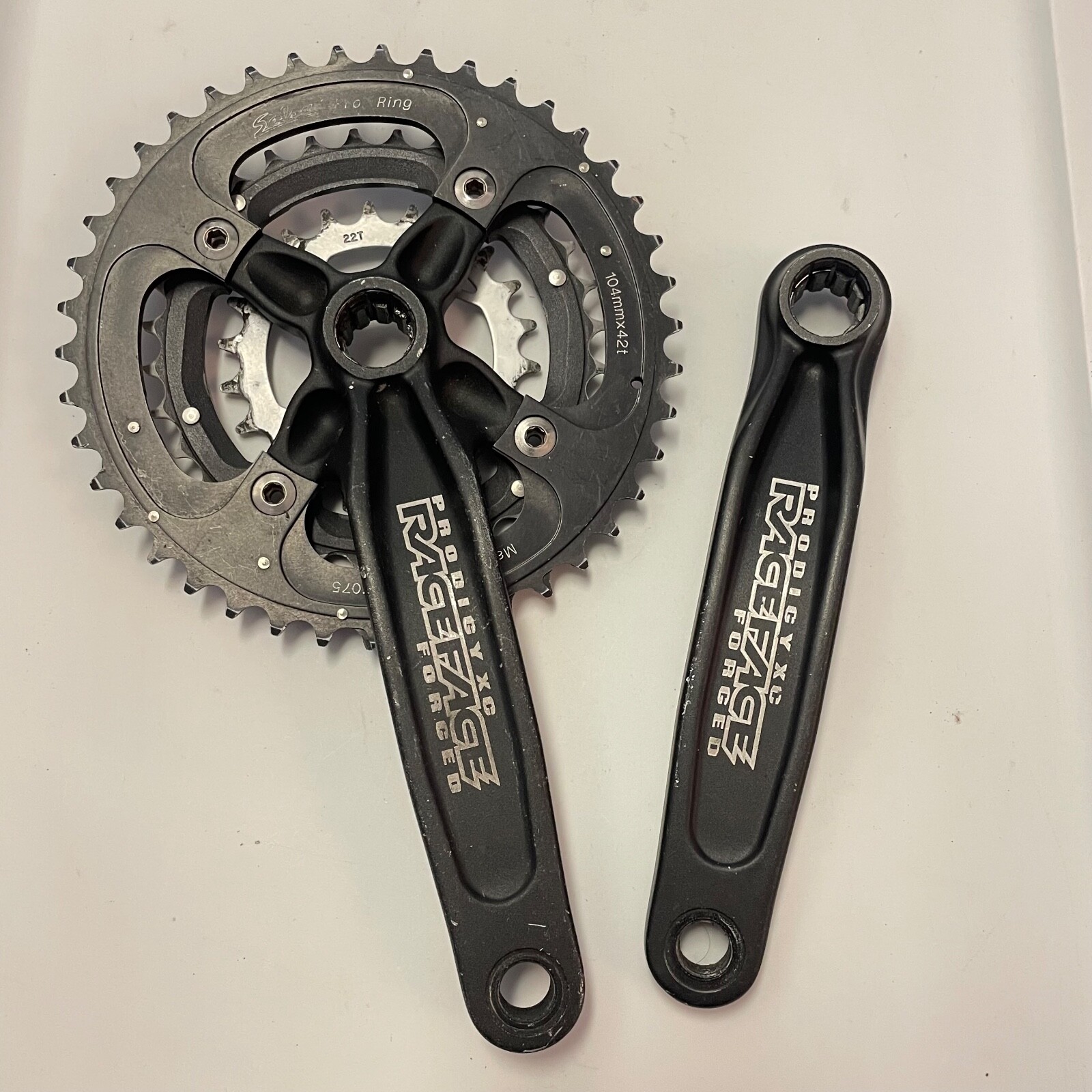 RaceFace Black 175 Prodigy Forged Crankset DH XC ISIS Race Face