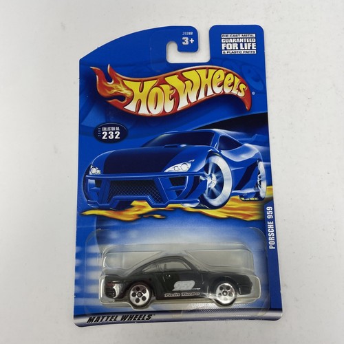 Hot Wheels 2000 Porsche 959 Collector #232 Black MT6! | eBay