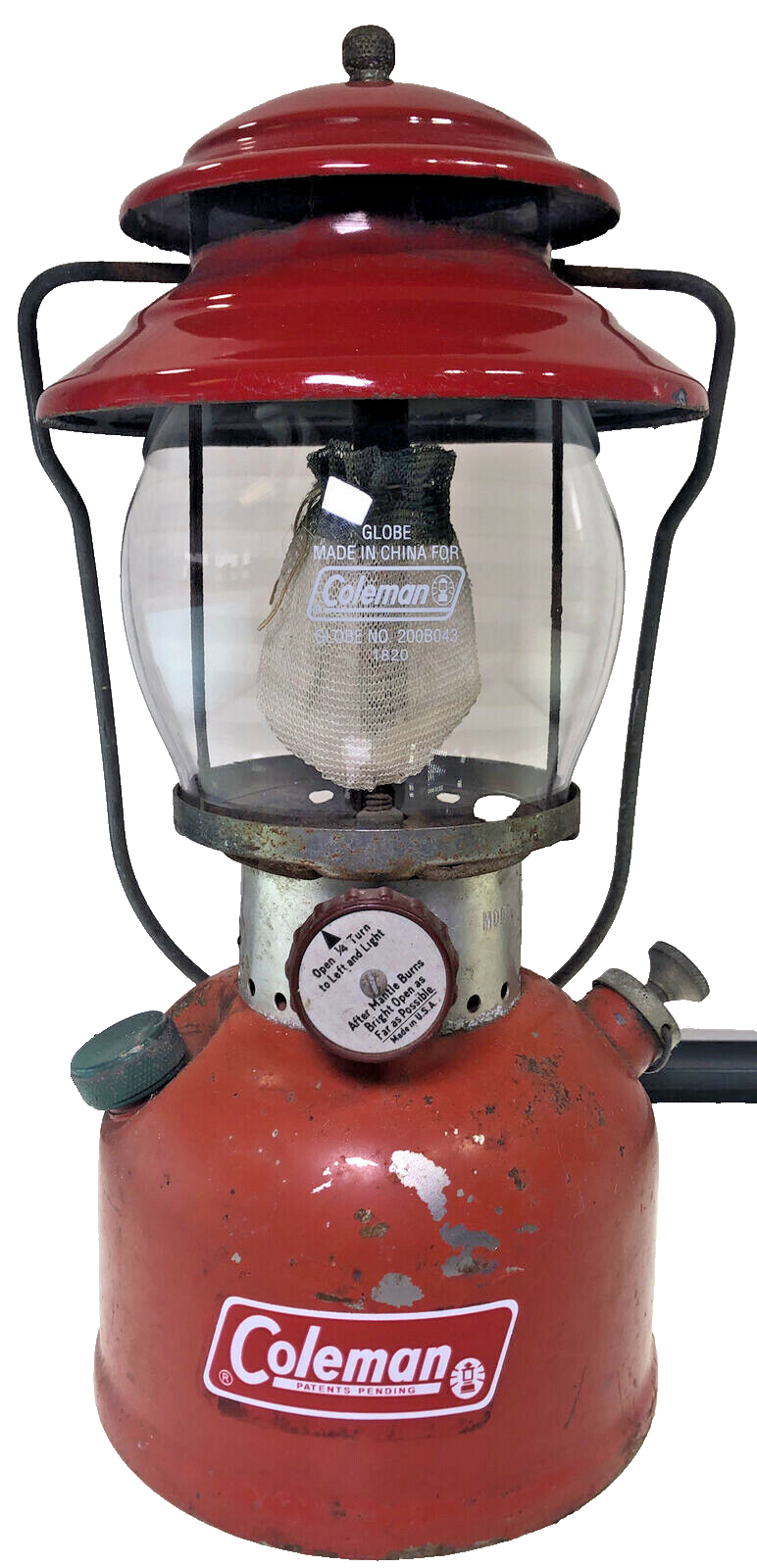 Coleman Model 200A Cherry Red Lantern | eBay