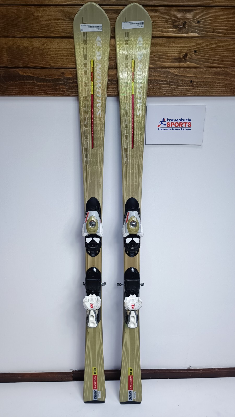 Salomon Street Racer 160 cm Ski + Salomon 10 Bindings Winter Sport