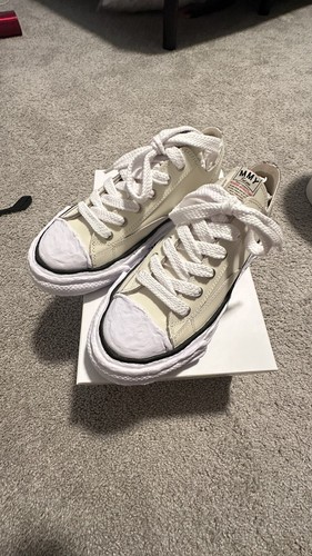 maison mihara yasuhiro Peterson Og Sole Leather Shoes, Size 45