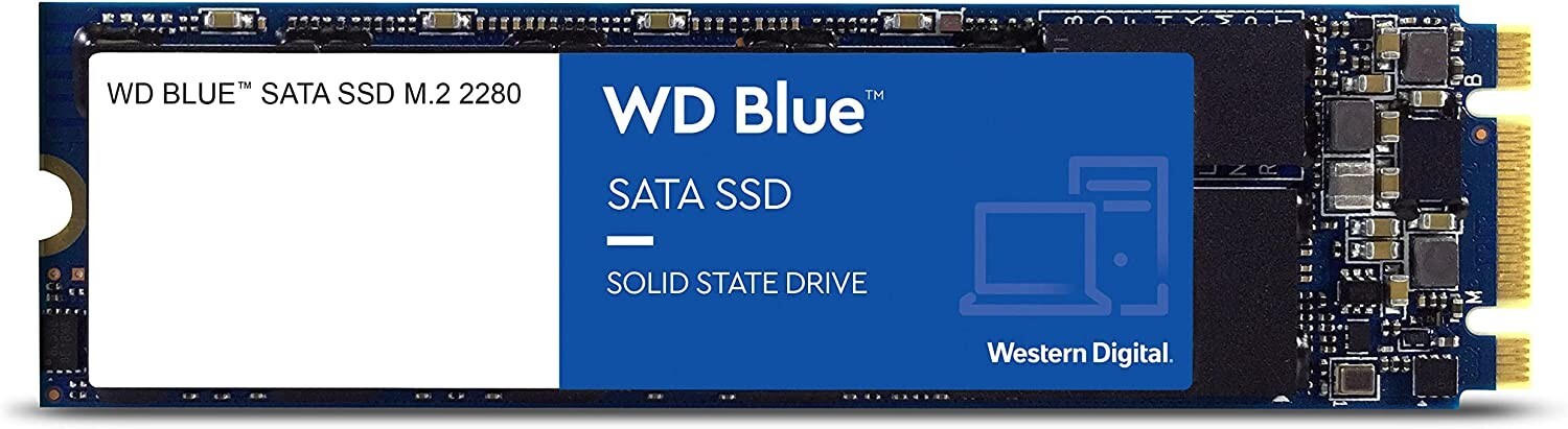 Western Digital 250GB WD Blue 3D NAND Internal PC SSD - SATA III 6