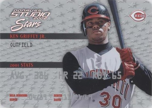 2004 Donruss Studio Baseball Studio Stars Ken Griffey Jr