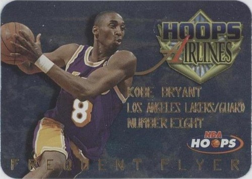 1997-98 Skybox NBA Hoops Airlines Frequent Flyer Kobe Bryant 2nd