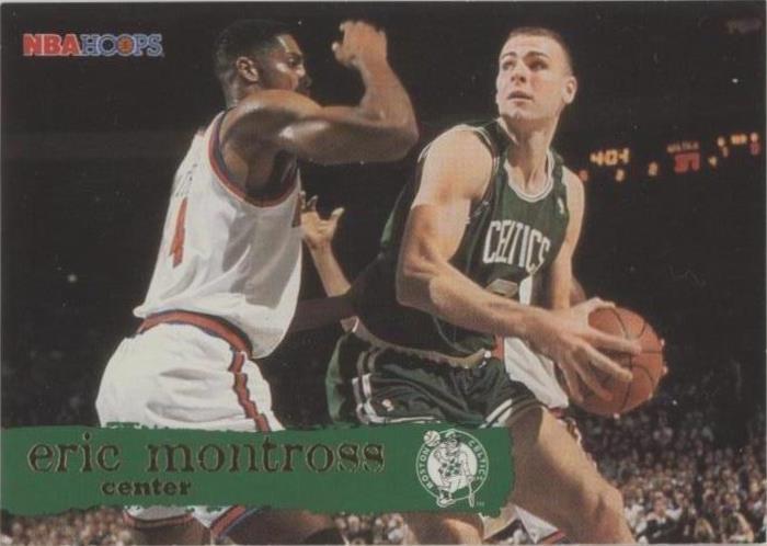 Eric Montross Basketball 1995-96 Season Sports Trading Cards