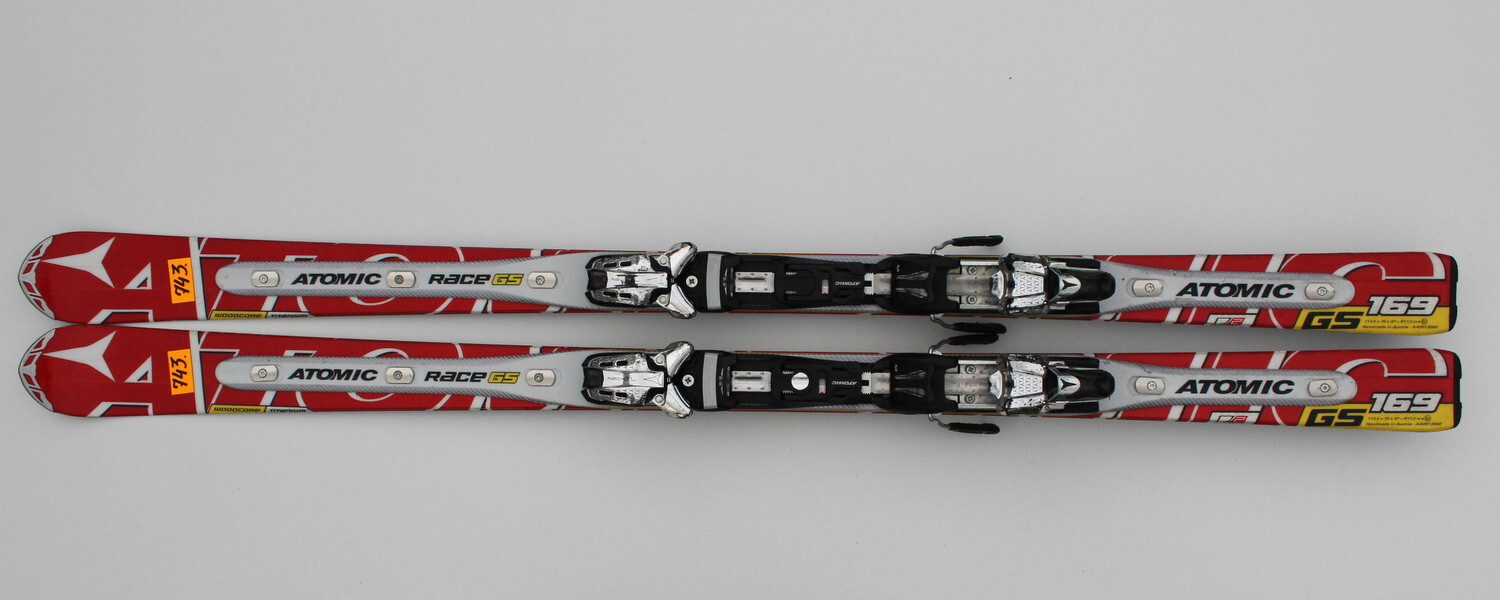 ATOMIC RACE D2 GS 169 CM SKIS SKI + ATOMIC NEOX TL 12 N743 | eBay
