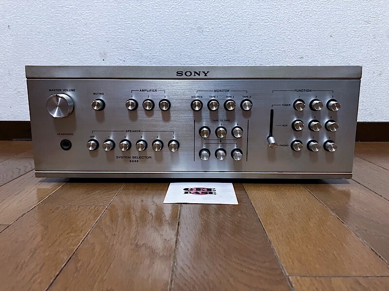 Sony ASS-3335 System Selector From Japan Used Confirmed Operation