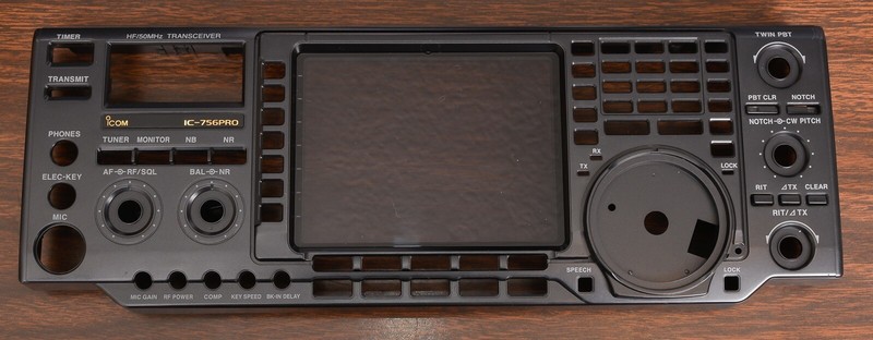 ICOM IC-756Pro PARTS - FRONT PANEL (LOT D) | eBay