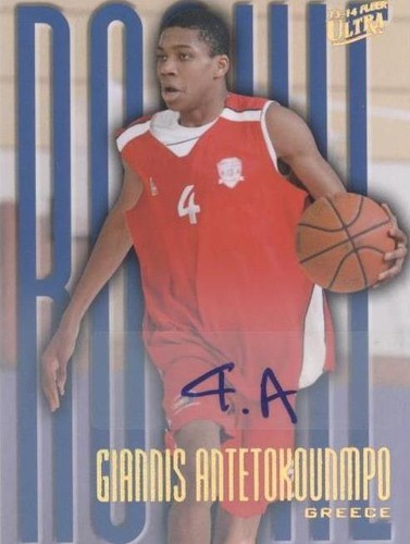 2013-14 Fleer Retro🔥Giannis Antetokounmpo🔥RC #47 Rookie💎BGS 9.5