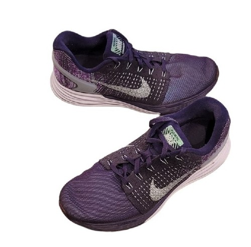 Nike Womens Sz 9.5 H20 Repel Lunarglide 7 Running Shoes, Purple