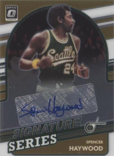 Spencer Haywood AUTO 2021-22 Optic Signature Series SP #SS-SHW | eBay