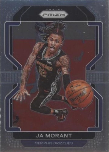 2024-25 Panini Totally Certified JA Morant Red Die-Cut Platinum