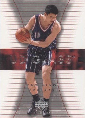 Yao Ming 2003/04 UD Glass Basketball #19 NrMt | eBay