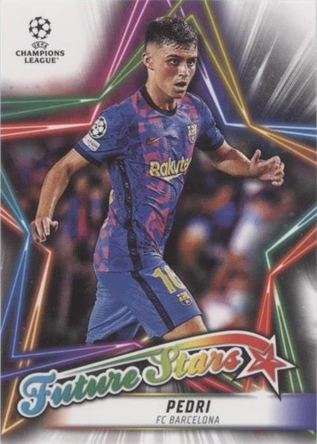 2021-22 Topps UEFA Champions League Pedri FUTURE STARS #FS-01