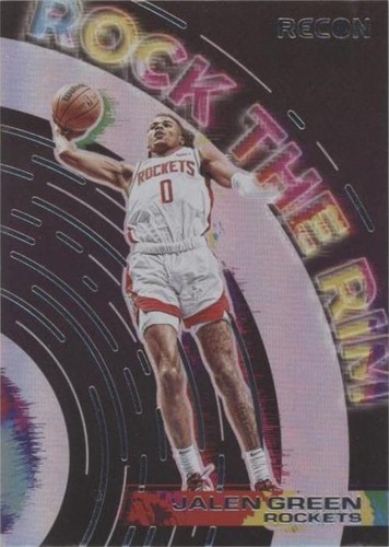 2021-22 Panini Donruss Rated Rookie #209 JALEN GREEN Houston