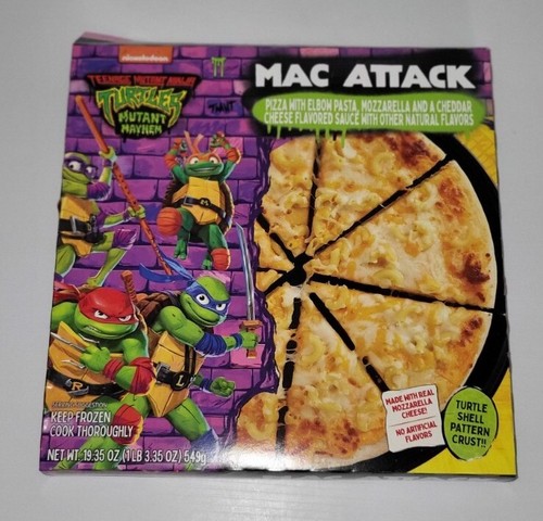 Teenage Mutant Ninja Turtles Mutant Mayhem Mac Attack pizza box