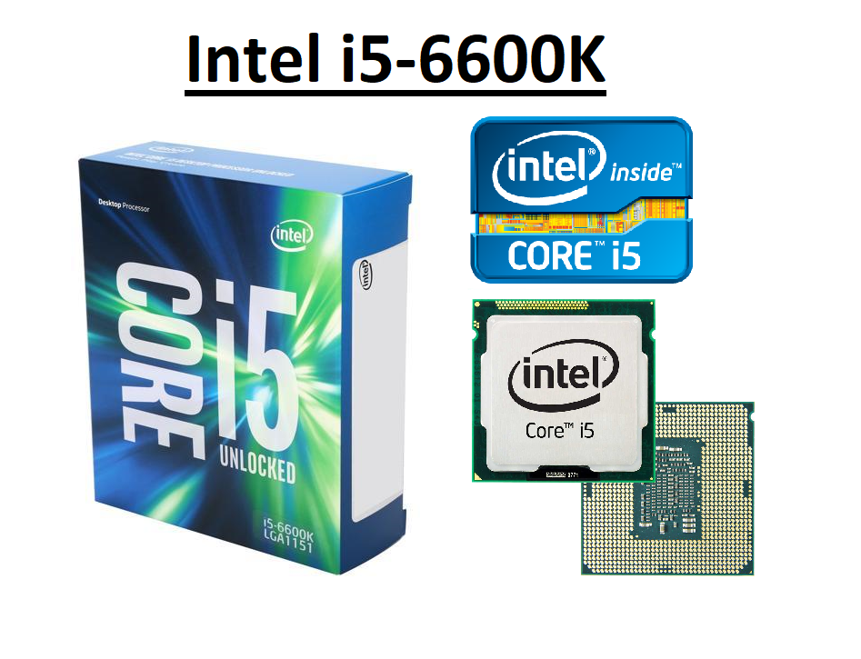 Intel Core i5-6600K SR2L4 ''Skylake'' 4 Core, LGA1151, Clock 3.5