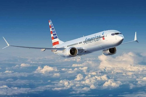 NEW GEMINI JETS 1:200 scale AMERICAN AIRLINES BOEING 737 MAX 8