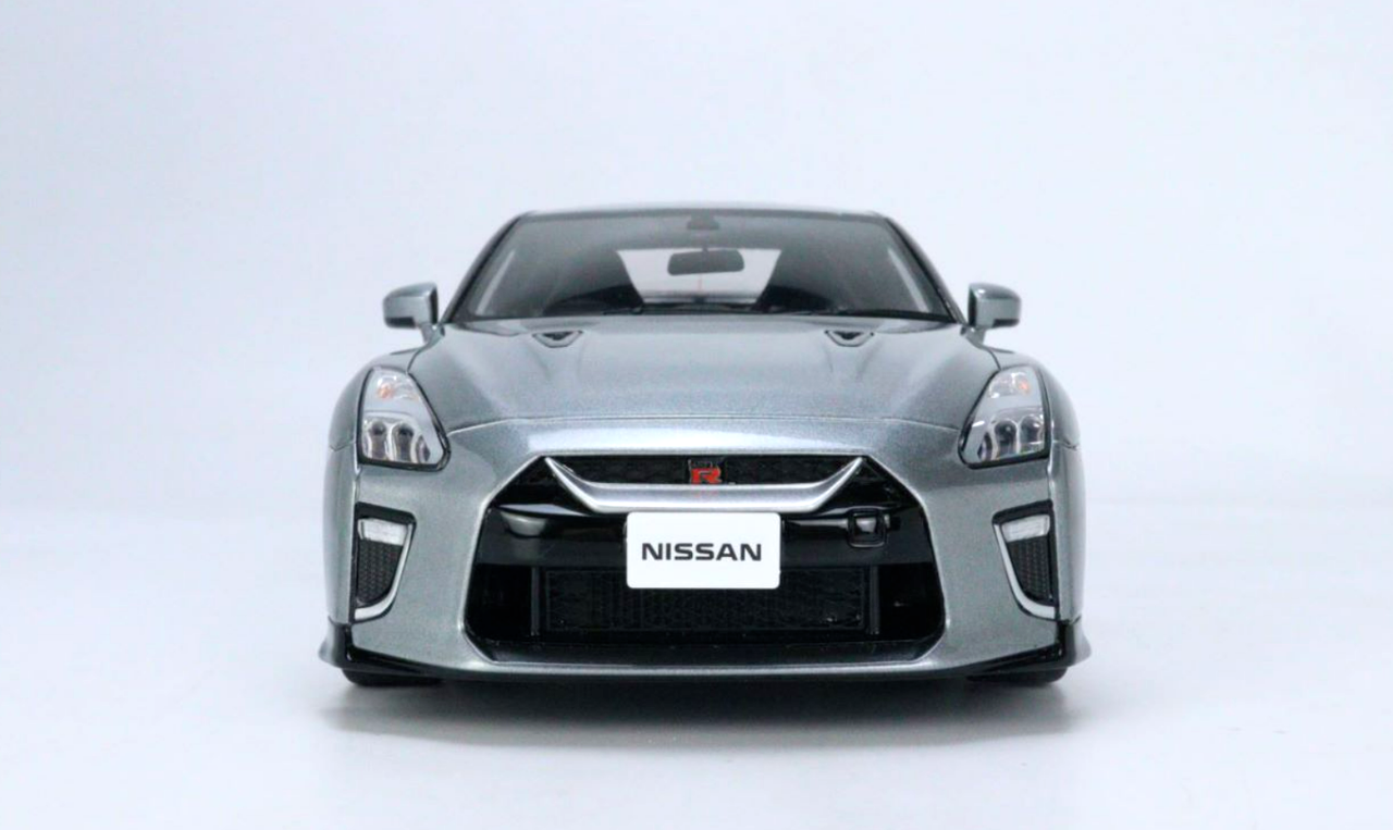 1/18 Nissan GT-R (R35) 2020 Samurai EDT (Gray) Resin Model by