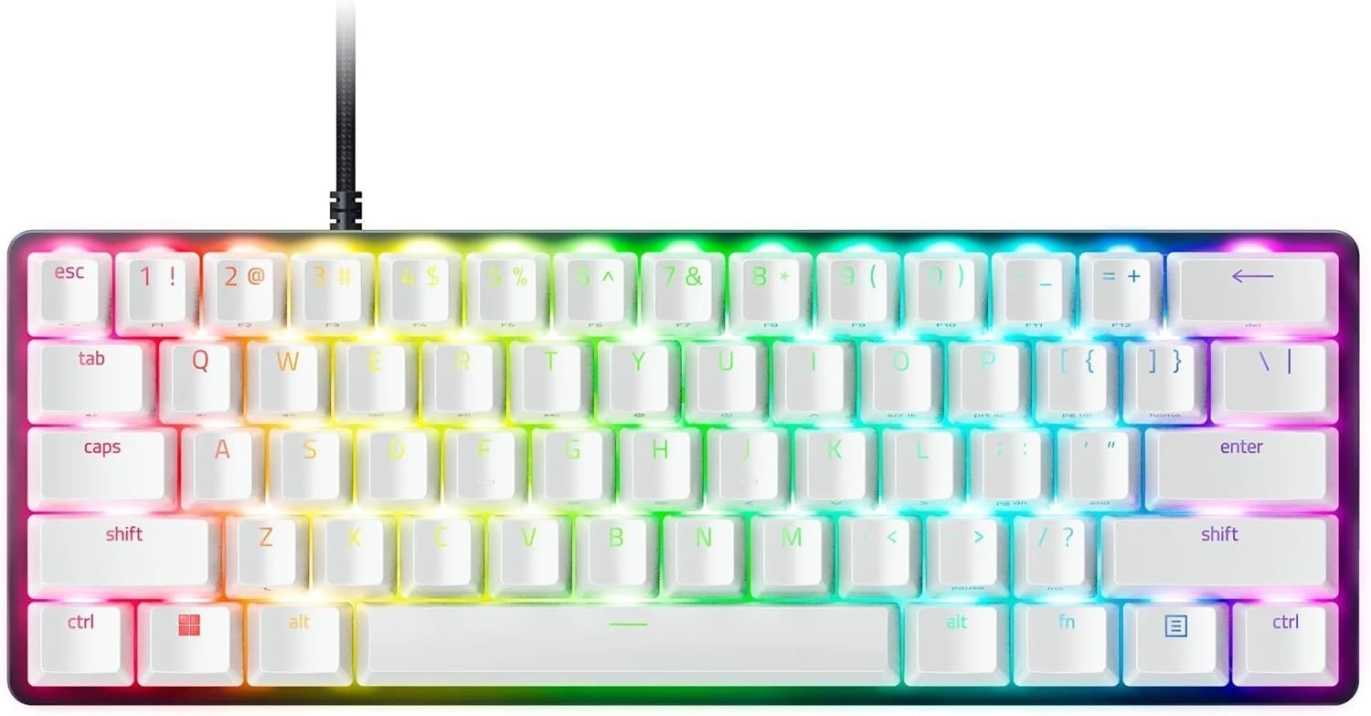 Razer Huntsman Mini Optical Gaming Keyboard Mercury White