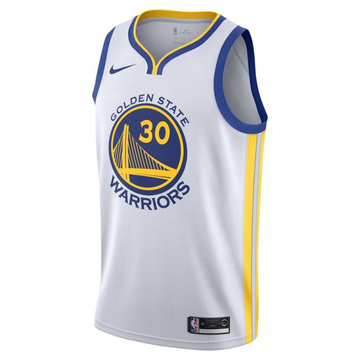 864417-100] Mens Nike NBA GS Warriors Home Association Swingman
