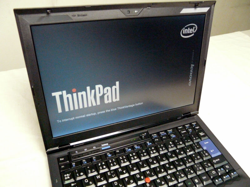 SSD搭載ノートPC「ThinkPad X300」を徹底ベンチマーク - GIGAZINE