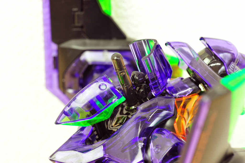 エヴァプラモデル史上初の色付きクリア、初号機の富士急限定モデル