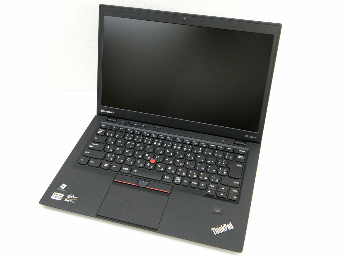 14インチ画面の最軽量ウルトラブック「ThinkPad X1 Carbon」実機