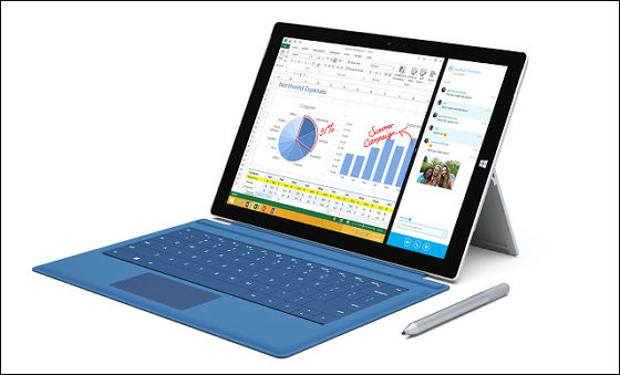Core i7搭載の超高性能タブレットPC「Surface Pro 3」の発熱＆ファン