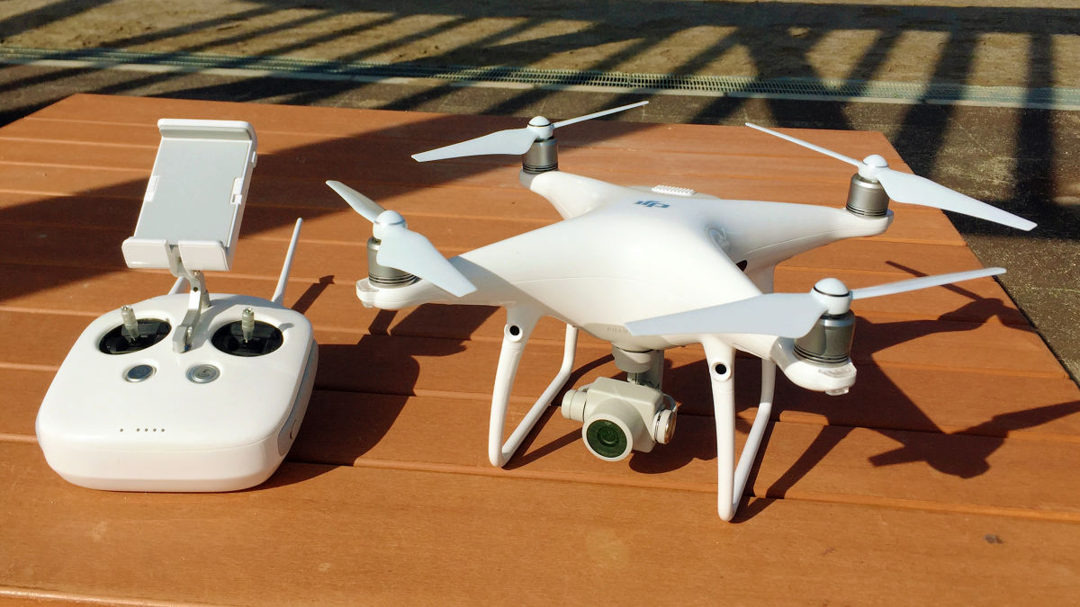 1インチセンサー搭載で4K/60fps撮影が可能なDJI「Phantom 4 Pro」撮影