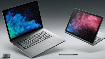 Microsoftが「Surface Book 2」に最新プロセッサを搭載したモデルを