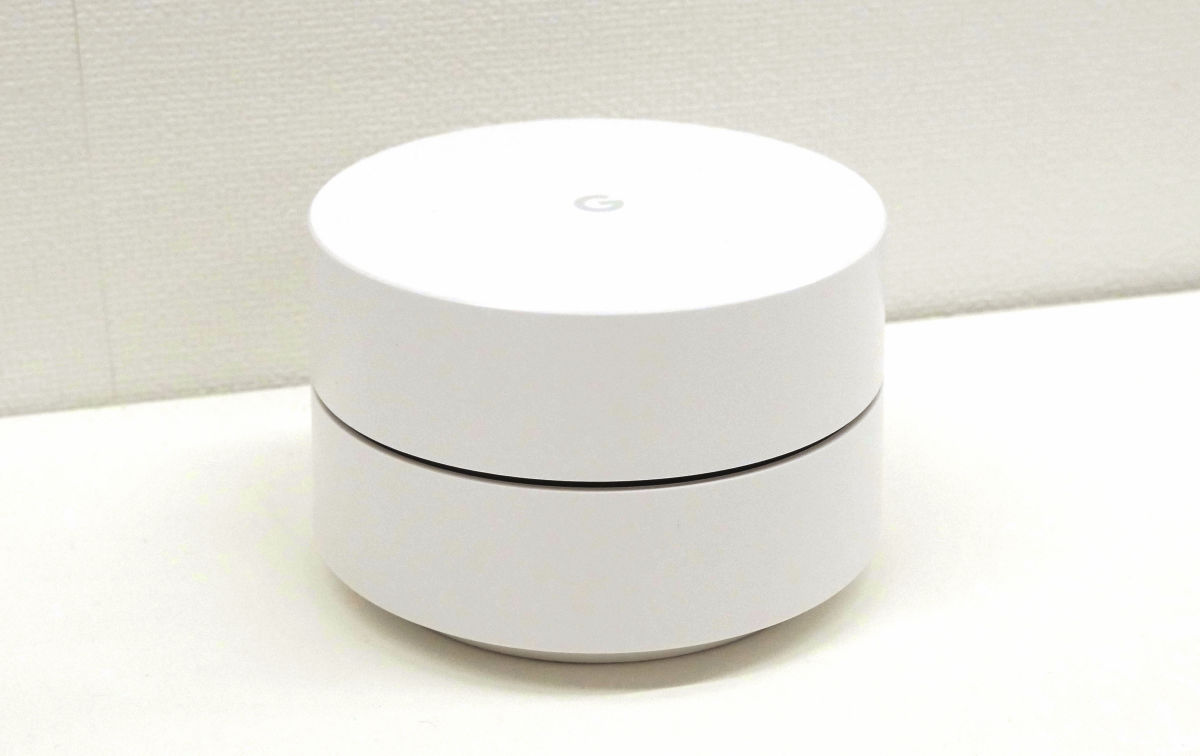 Google製の無線LANルーター「Google Wifi」を3台連携させてメッシュ