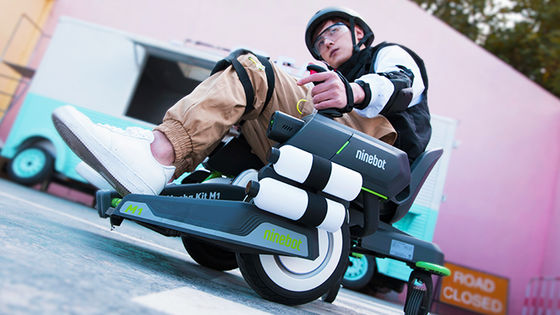 セグウェイの最新モデルを水鉄砲装備の電動ゴーカートに変身させられる