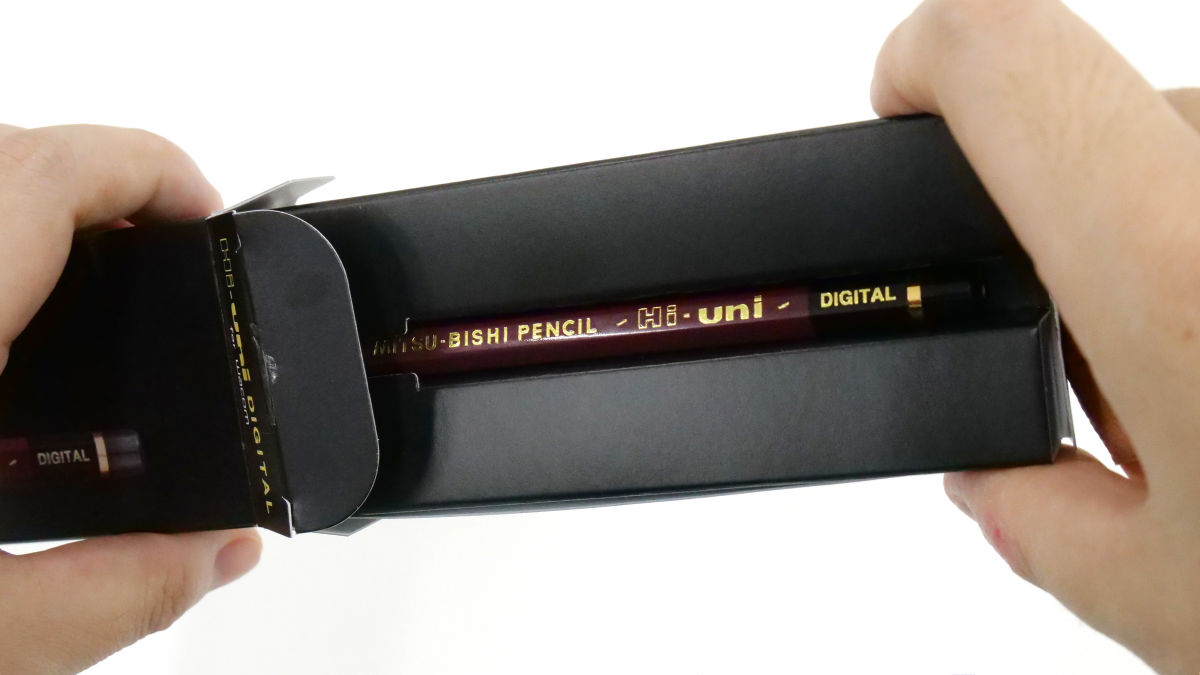 高級鉛筆「ハイユニ」の質感＆硬度を忠実に再現したデジタルペン「Hi